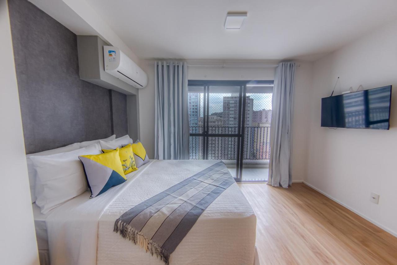 360 Suites Aurora Republica - Apartamentos Mobiliados São Paulo Eksteriør bilde