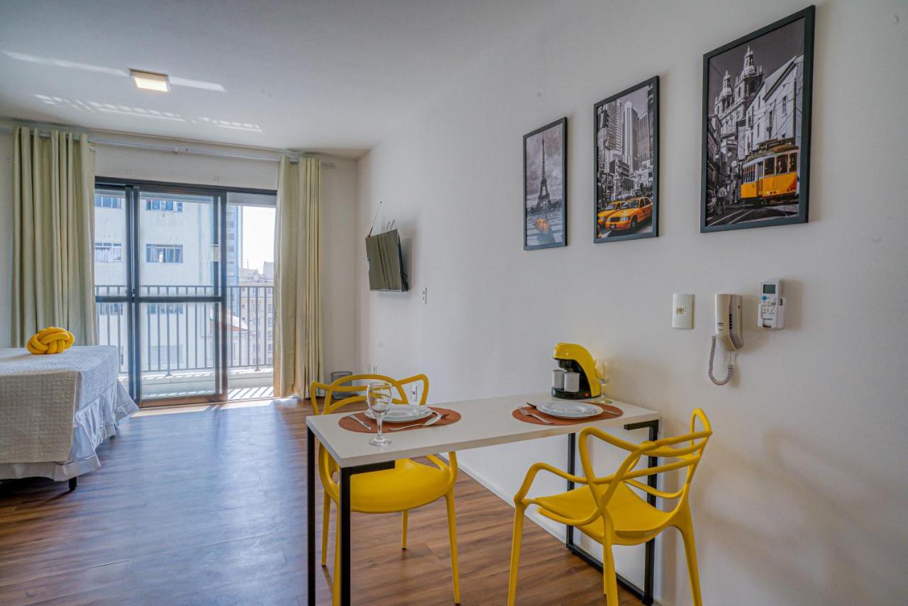 360 Suites Aurora Republica - Apartamentos Mobiliados São Paulo Eksteriør bilde