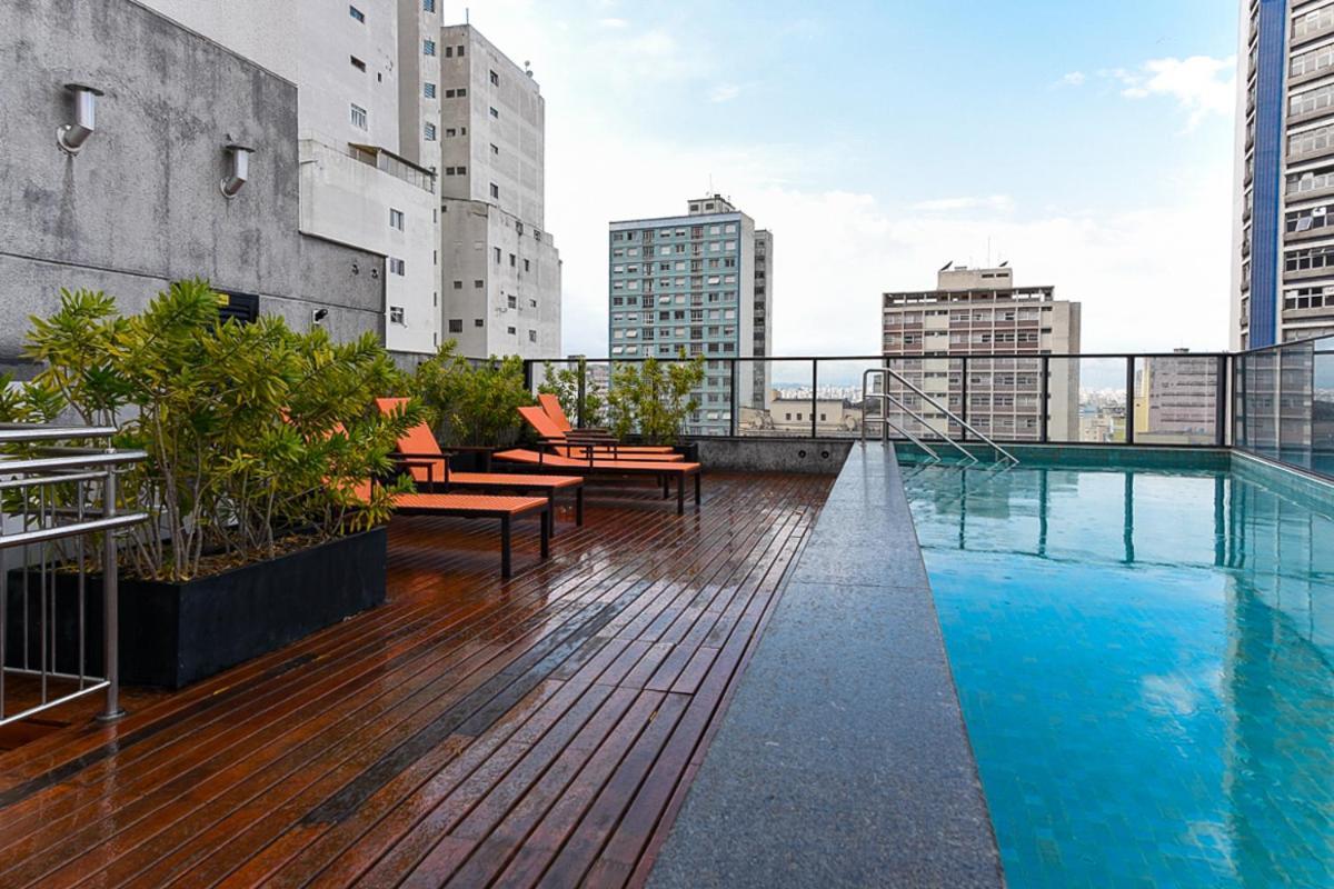360 Suites Aurora Republica - Apartamentos Mobiliados São Paulo Eksteriør bilde